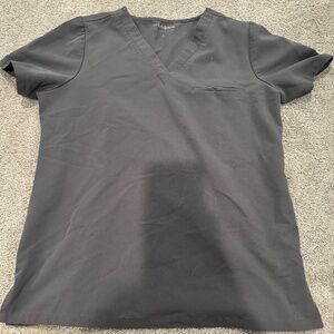 Mandala Grey Scrub Top (small)